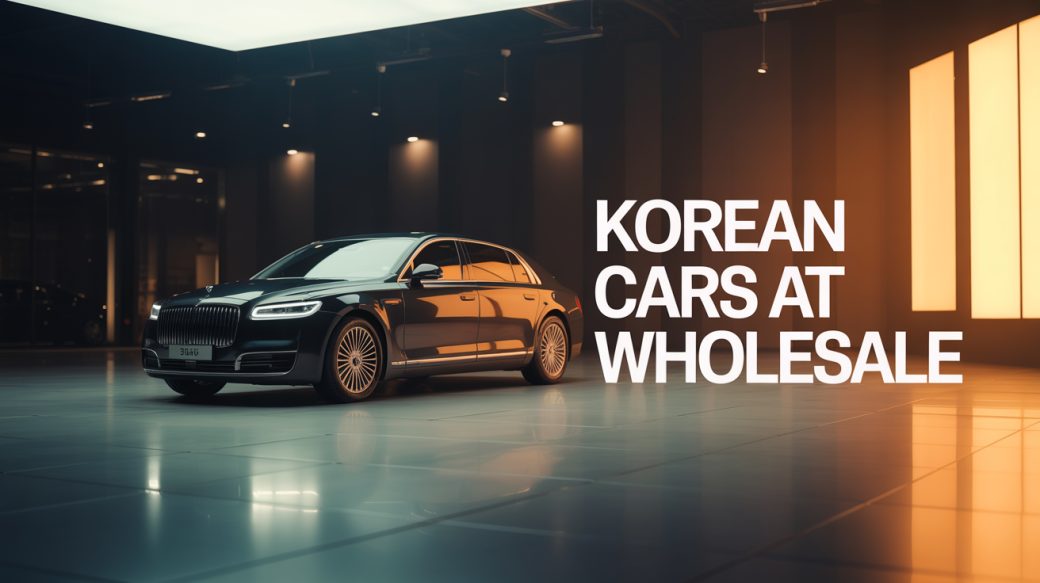 Korean cars ready for wholesale export