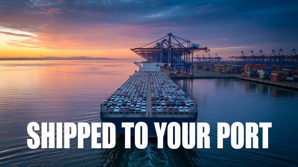 Shipped to your port
